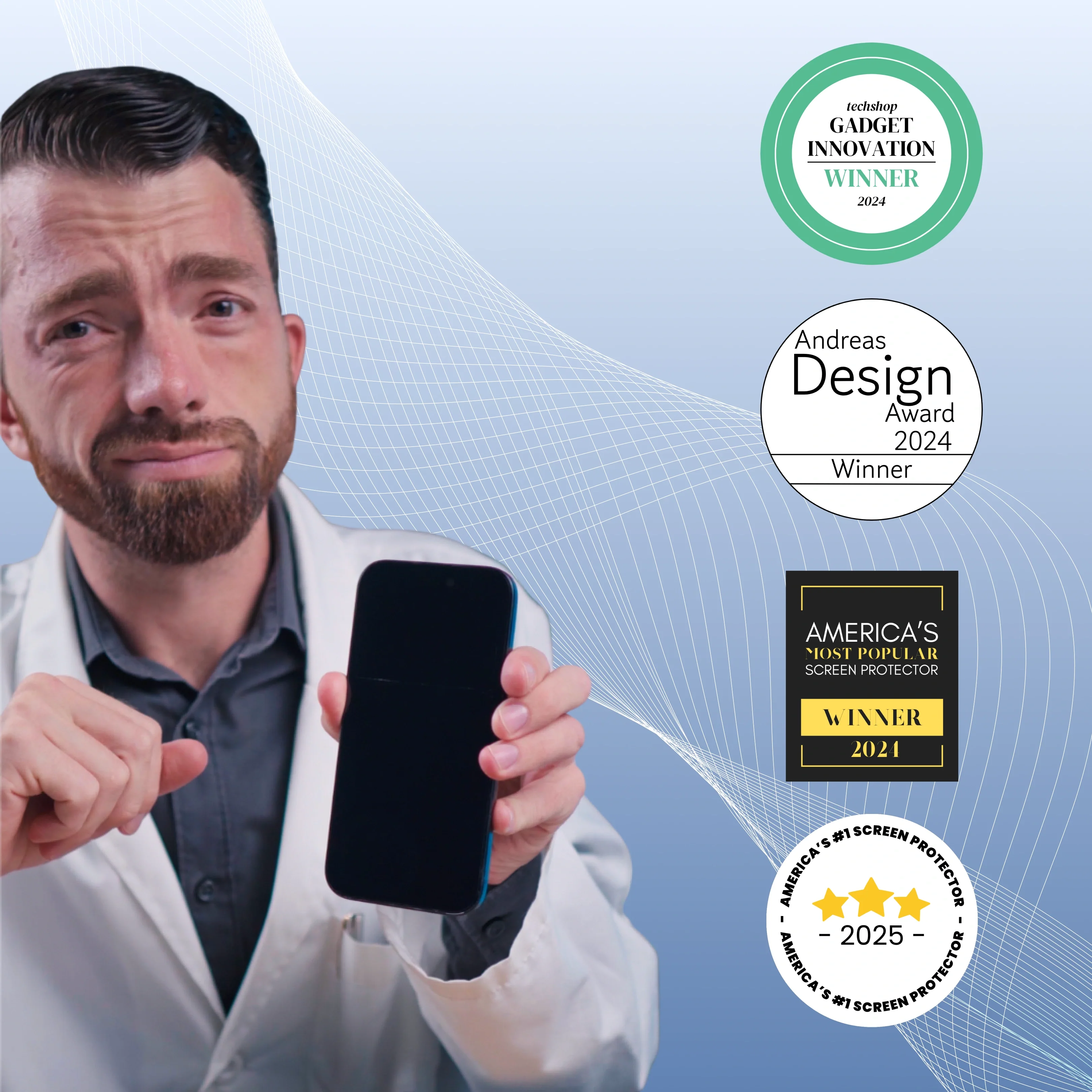 3 in 1 Screen Protector - Samsung-A - Image 7