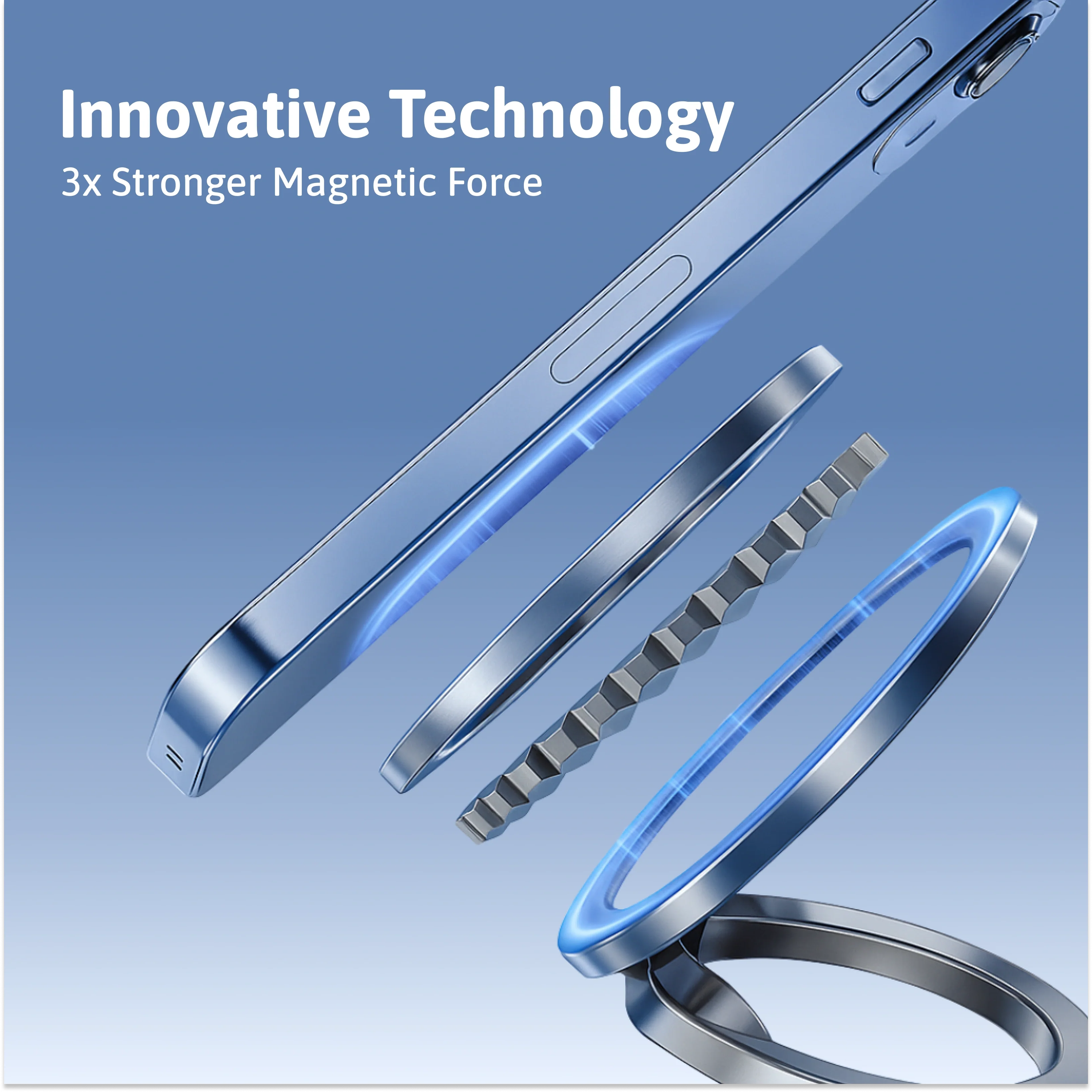 Magnetic 360° Phone Holder - Image 3