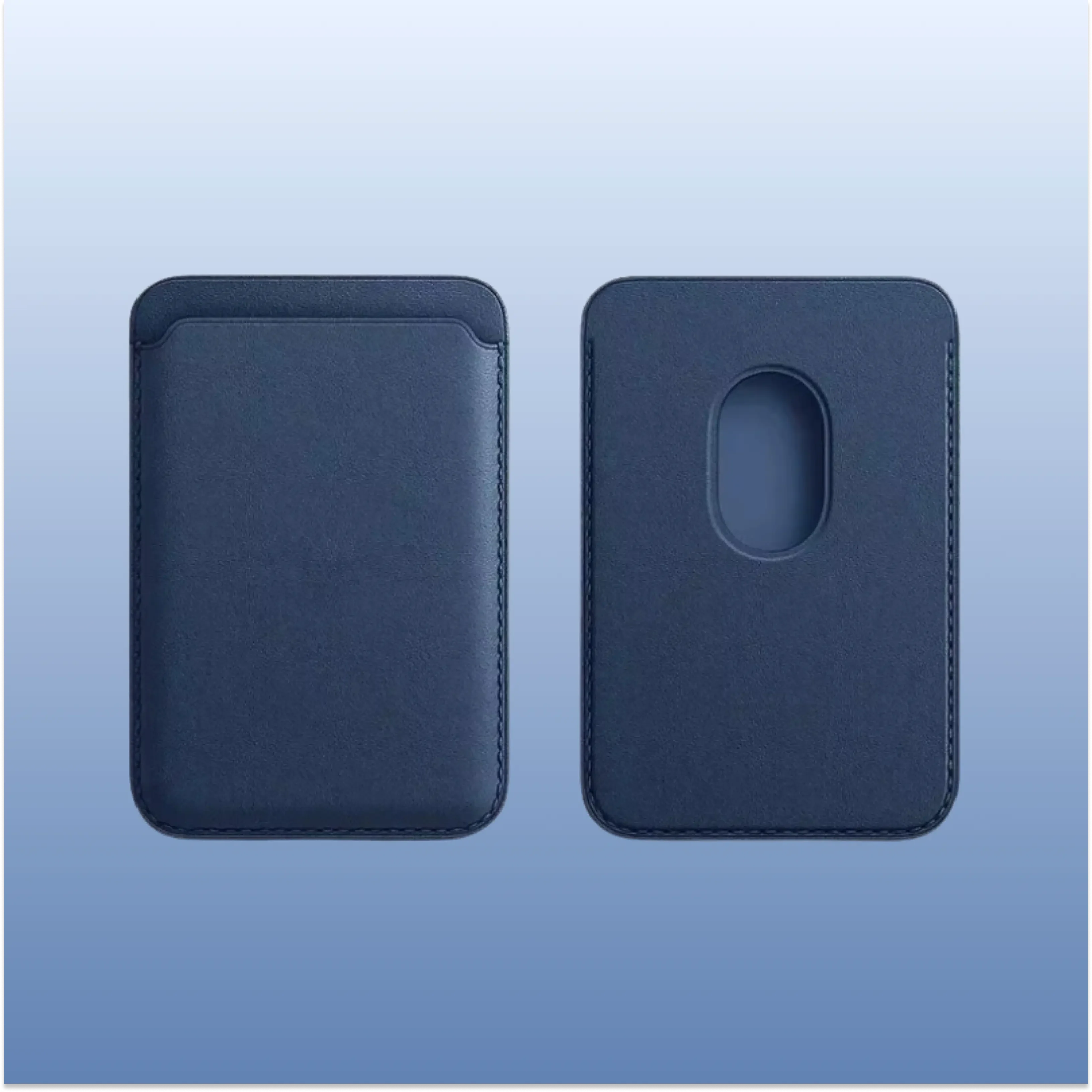Magnetic Leather Wallet - Image 3